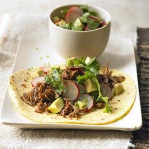 Pulled pork with Mexican almond mole sauce_image