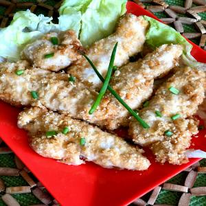 Crunchy Oven-Baked Chicken Tenders_image