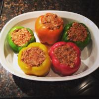Healthier Stuffed Peppers image