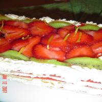 Strawberry Cheesecake Torte image