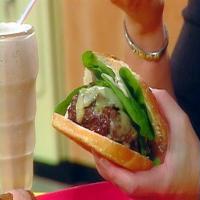 Sirloin Burgers with Balsamic Mayo, Mushrooms and Swiss image