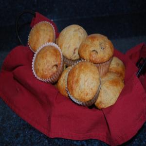 Banana Cranberry Muffins_image
