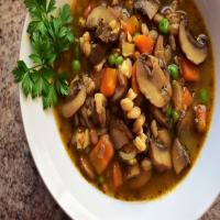 Mushroom and Farro Soup image