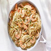 Spaghetti al Limone With Shrimp image