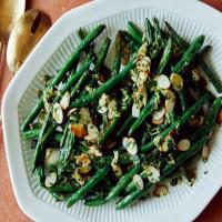 Air Fryer Green Beans with Gremolata and Toasted Almonds_image