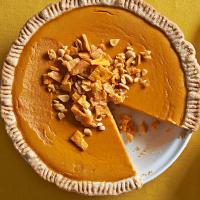 Sweet Potato-Pumpkin Pie with Struesel Crunch Recipe - (4.4/5)_image