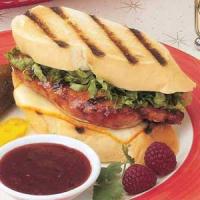 Raspberry Chicken Sandwiches image