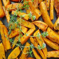 Thyme-Roasted Sweet Potatoes image