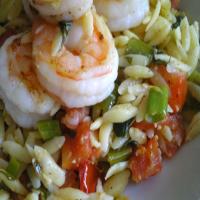 Garlic Shrimp and Orzo Salad image