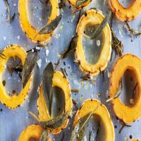 Roasted Delicata Squash with Garden Herbs image
