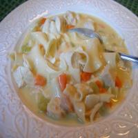 Crockpot Creamy Chicken Noodle Soup Recipe - (4.4/5)_image