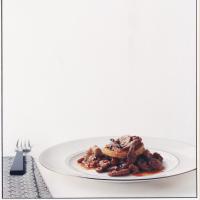 Parmesan-Crusted Polenta with Sausage-Mushroom Ragoût image
