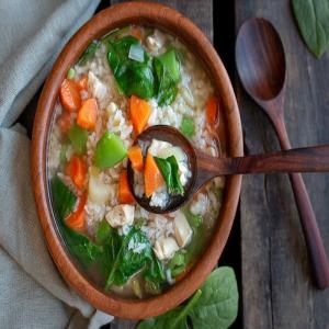 Immune Boosting Chicken and Rice Soup_image