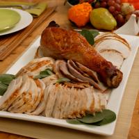 Deconstructed Holiday Turkey with Sage Gravy image