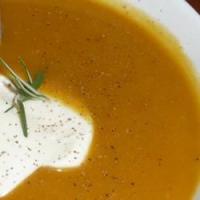 See Ma's Butternut Squash and Cauliflower Soup image