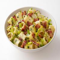 Pasta with Bacon and Leeks image