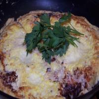 Crabmeat Frittata with Tomatoes and Herbs image