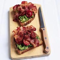 Crisp bacon & avocado toasts image