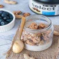 Healthy Peanut Butter Protein Granola_image