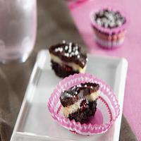 Chocolate-Raspberry Truffle Cups image