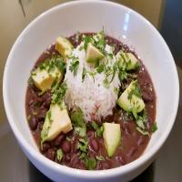 Spicy Slow Cooker Black Bean Soup image