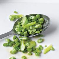 Chopped Green Bean and Celery Salad with Mustard Vinaigrette image