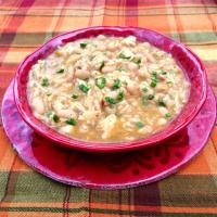 Chicken and White Cheddar Queso Chili image