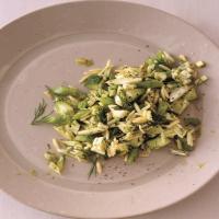Orzo, Green Bean, and Fennel Salad with Dill Pesto image
