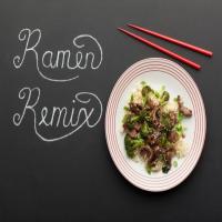 Beef with Broccoli Teriyaki and Ramen Noodles_image