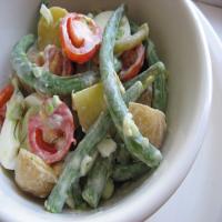 Potato-Green Bean Salad With Cucumber Dressing image