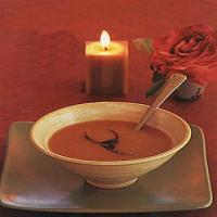 Squash and Sweet-Potato Soup with Chipotle Sauce image