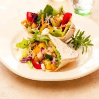 Pita Pockets with Grilled Veggies image