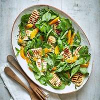 Spinach & halloumi salad_image