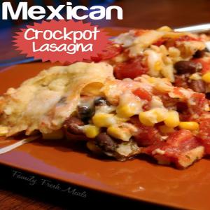 Crockpot Mexican Lasagna Stack Up_image