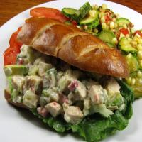 Avocado-Chicken Salad Sandwiches image