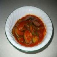 Zucchini in Tomato Sauce_image