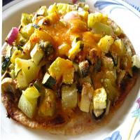 Green Tomatoes & Zucchini Pizza my way to have fried green tomatoes_image