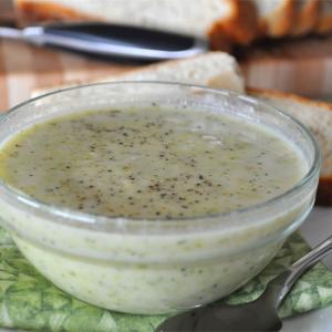 Low Fat Full Flavor Cream of Broccoli Soup_image