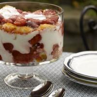Strawberry Angel-Food Trifle image