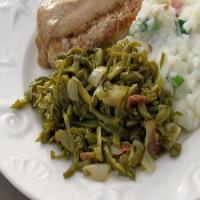 Quick French Green Beans with Bacon_image