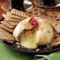 Peach Baked Brie image