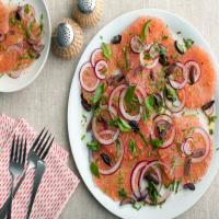 Grapefruit, Onion, and Basil Salad image