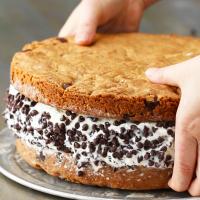 Giant Cookie Ice Cream Sandwich Recipe by Tasty image