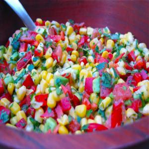 Raw Vegan Zesty Lime Corn Salad_image