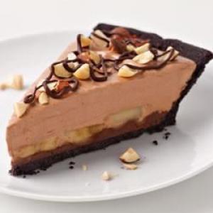 Chocolate-Hazelnut-Banana Pie_image