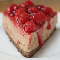 No-Bake Cherry Chocolate Cheesecake Recipe by Tasty_image