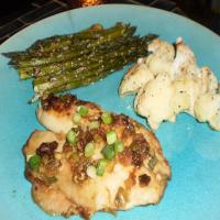 Baked Sole and Roasted Asparagus With Sesame image