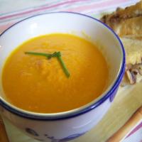 Hot or Cold Carrot Soup image