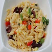 Mediterranean-Style Orzo Salad With Corn image