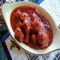 Barbecued Meatballs image